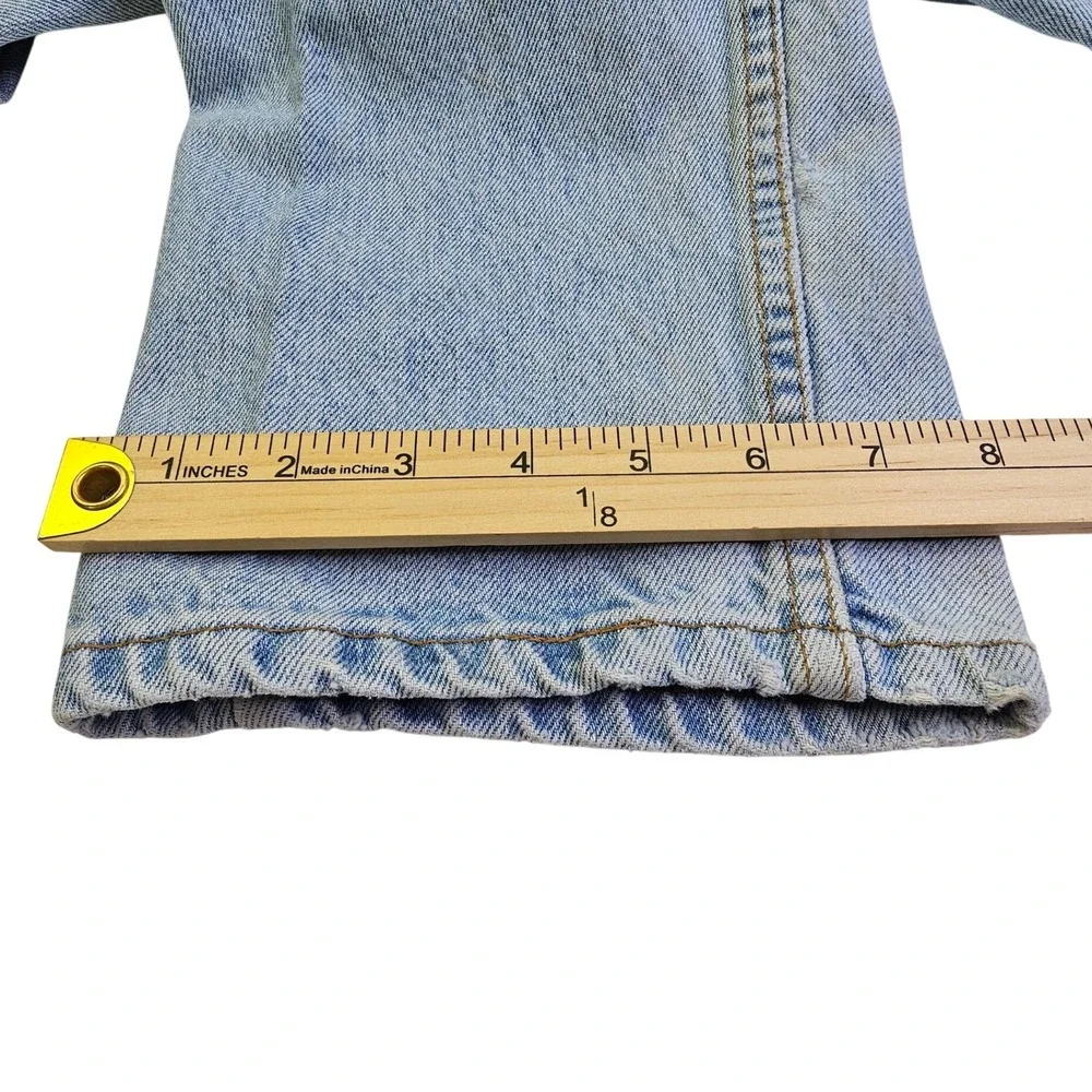 Levi Strauss 550 Relaxed Fit Light Wash Denim Jeans Mens Size 36x36 Made‎ in USA